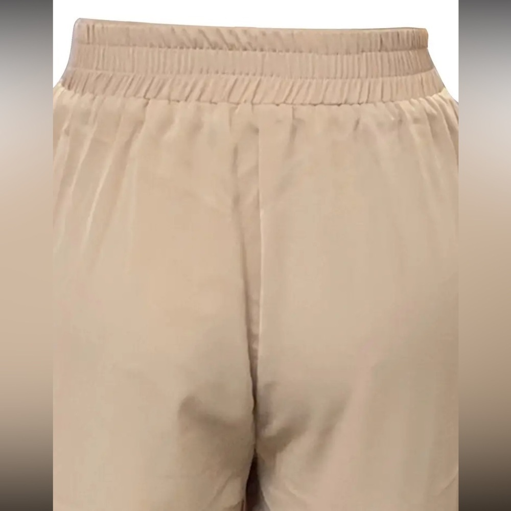 Knit Pant Set Wide Leg- Khaki - XL  NWT - Picture 4 of 6